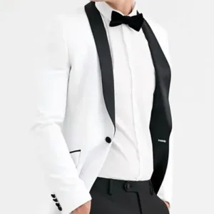 13 Reasons Why Justin Foley Tuxedo Blazer