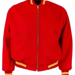 1969 Kansas City Chiefs Varsity Red Wool Jacket