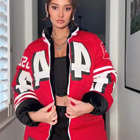 49ers Kristin Juszczyk Puffer Jacket