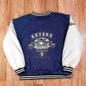 90s Eeyore Winnie The Pooh Varsity Jacket