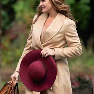 A Castle For Christmas Brooke Shields Trench Coat