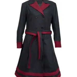 A Merry Scottish Christmas Lacey Chabert Trench Coat