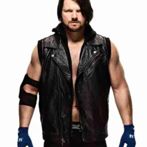 AJ Styles Alligator Leather Vest