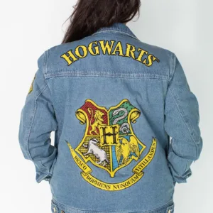 Adult Cakeworthy Hogwarts Denim Jacket
