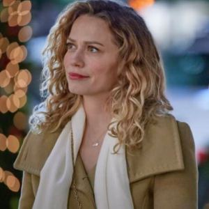 An Unexpected Christmas Bethany Joy Lenz Coat