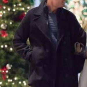 An Unexpected Christmas Tyler Hynes Black Coat