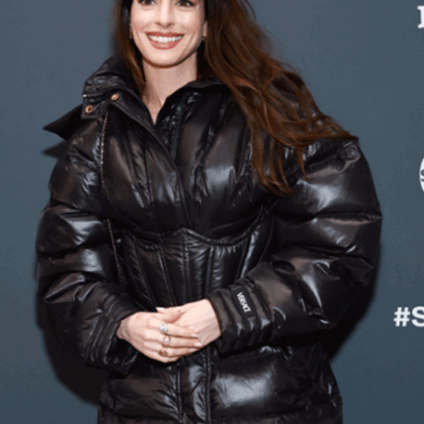 Anne-Hathaway-Eileen-2023-Black-Puffer-Jacket.gif