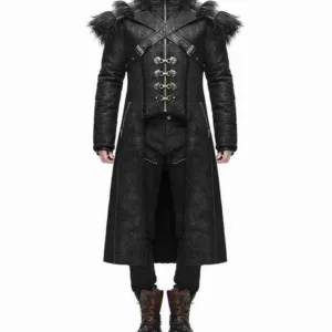 Armour Harness Goth Steampunk Winter Coat