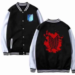 Attack on Titan Freedom Wig Bomber Jacket