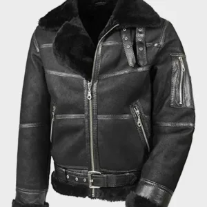Aviator Mens B16 Shearling Jacket