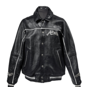 Bad Boy Records Leather Varsity Jacket