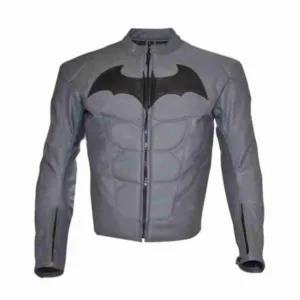 Batman Arkham Knight Game Batman Grey Leather Jacket