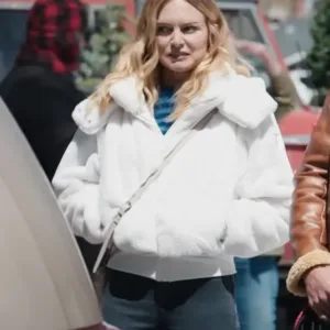 Best Christmas Ever Heather Graham White Jacket
