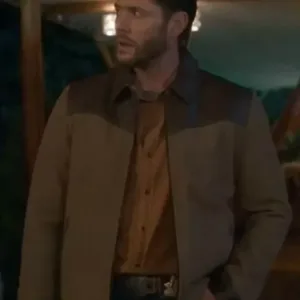 Big Sky S03 Jensen Ackles Leather Panel Jacket