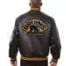 Boston Bruins Varsity Black Leather Jacket