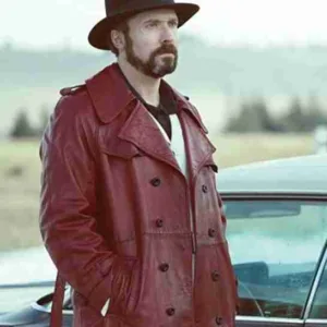 Brad Mann Fargo Gale Kitchen Maroon Coat