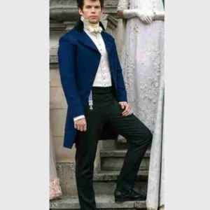 Bridgerton Colin Bridgerton Blue Tailcoat
