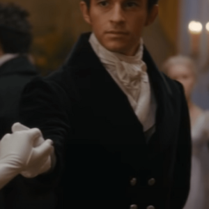 Bridgerton Season 2 Jonathan Bailey Black Coat
