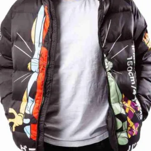 Bug Japan Puffer Black Jacket