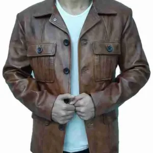 Call of Duty Black Ops Russell Adler Leather Jacket