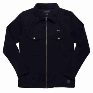 Caviar Verne Quilted Zip Up Jacket