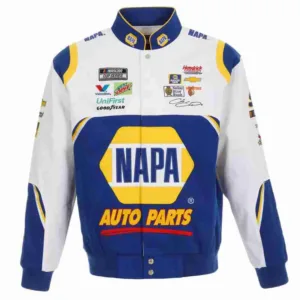 Chase Elliott NAPA Full-Snap Twill Uniform Jacket