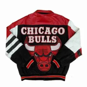 Chicago Bulls 90?s Varsity Leather Jacket