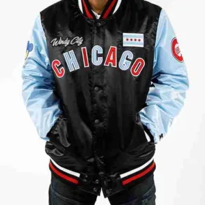 Chicago Cubs Color Block Jacket