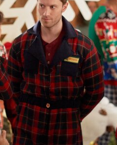 Christmas By Design Jonathan Keltz Red Plaid Jumpsuit