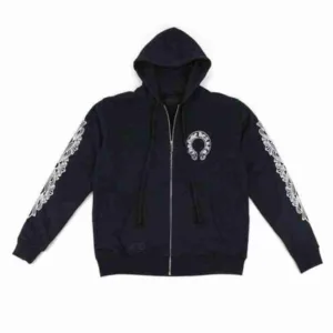 Chrome Hearts Floral Cross Hoodie