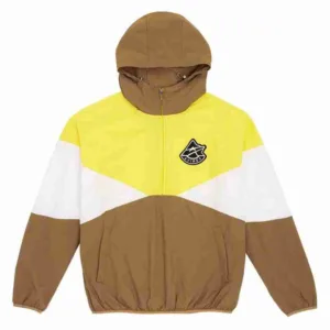Color Block Anorak Hooded Jacket