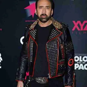 Color Out of Space Nicolas Cage Studded Jacket