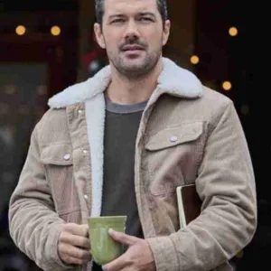 Coyote Creek Christmas 2021 Ryan Paevey Shearling Jacket