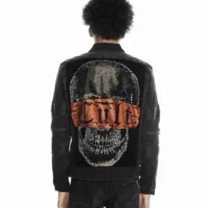 Cult Of Individuality Onyx Moto Denim Jacket