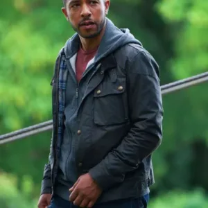 DI Jack Caffery Wolf S01 Black Jacket