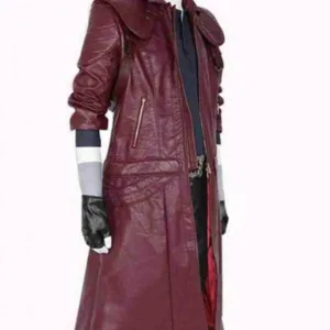 DMC 5 Dante Maroon Coat