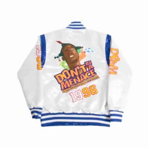 Don’t Be A Menace White Satin Jacket