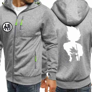 Dragon Ball Goku Grey Hoodie