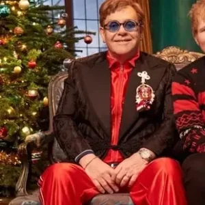 Elton John Merry Christmas Blazer