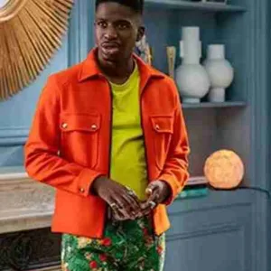 Emily in Paris S02 Julien Orange Jacket