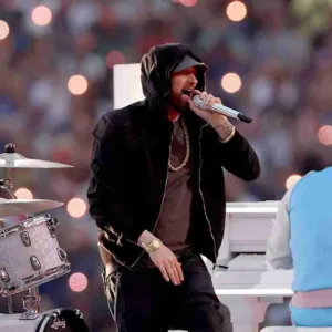Eminem Super Bowl Black Jacket