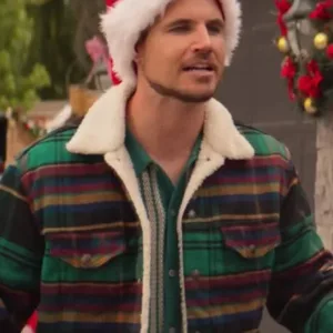 Exams 2023 Robbie Amell Plaid Jacket