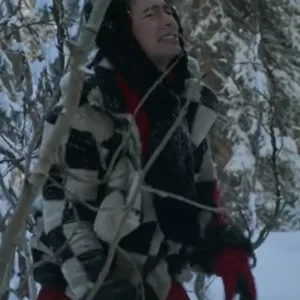 Falling for Christmas 2022 Tad Fairchild Shearling Jacket