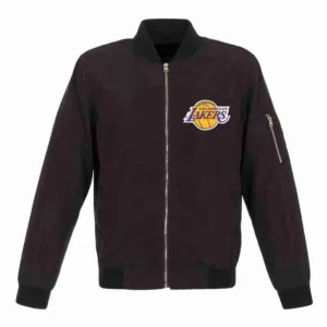 Fanatics Branded Lonzo Ball Los Angeles Lakers Bomber Jacket