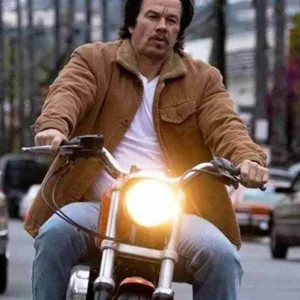 Father Stu 2022 Mark Wahlberg Brown Jacket