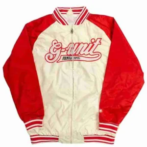 Formula Fifty G Unit Satin Varsity Jacket
