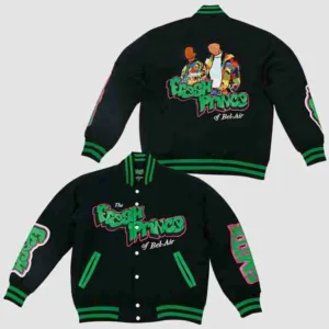 Fresh Prince of Bel Air Academy #14 Black Green Jacket