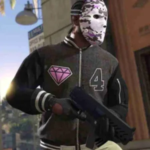 GTA 6 Panther Varsity Jacket