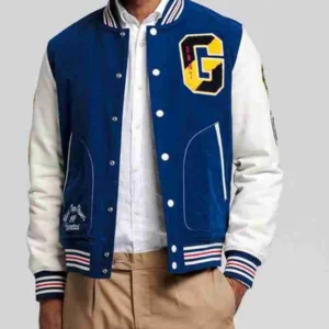 Gant Spring Letterman Blue Jacket