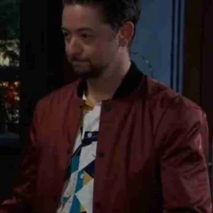 General Hospital Damian Spinelli Brown Jacket